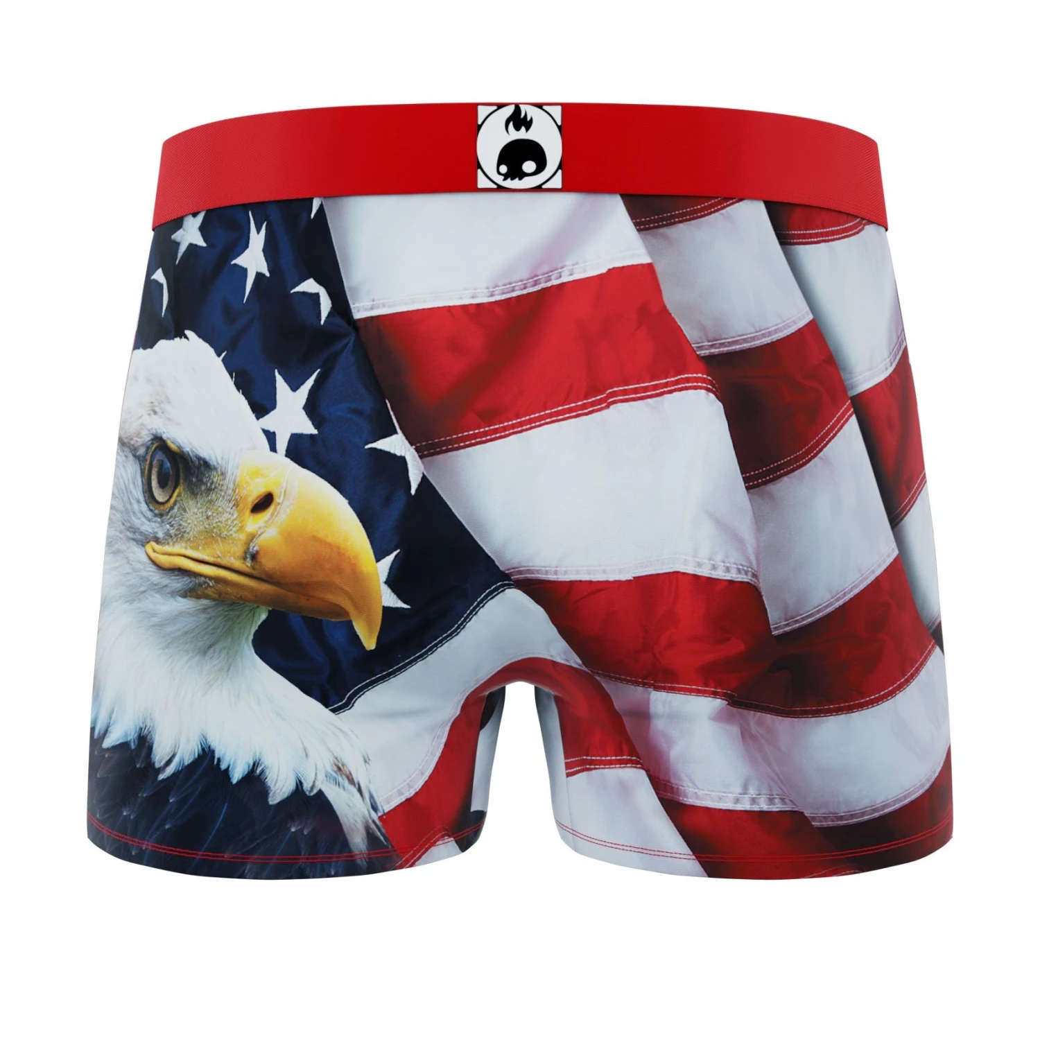 CRAZYBOXER Eagle Flag Benji Outdoor Men's Boxer Briefs (3 Pack) 3 CRAZYBOXER Eagle Flag Benji Outdoor Men's Boxer Briefs (3 Pack) - Image 3