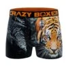 Men's Boxer Briefs - Wild Outdoors - Tiger