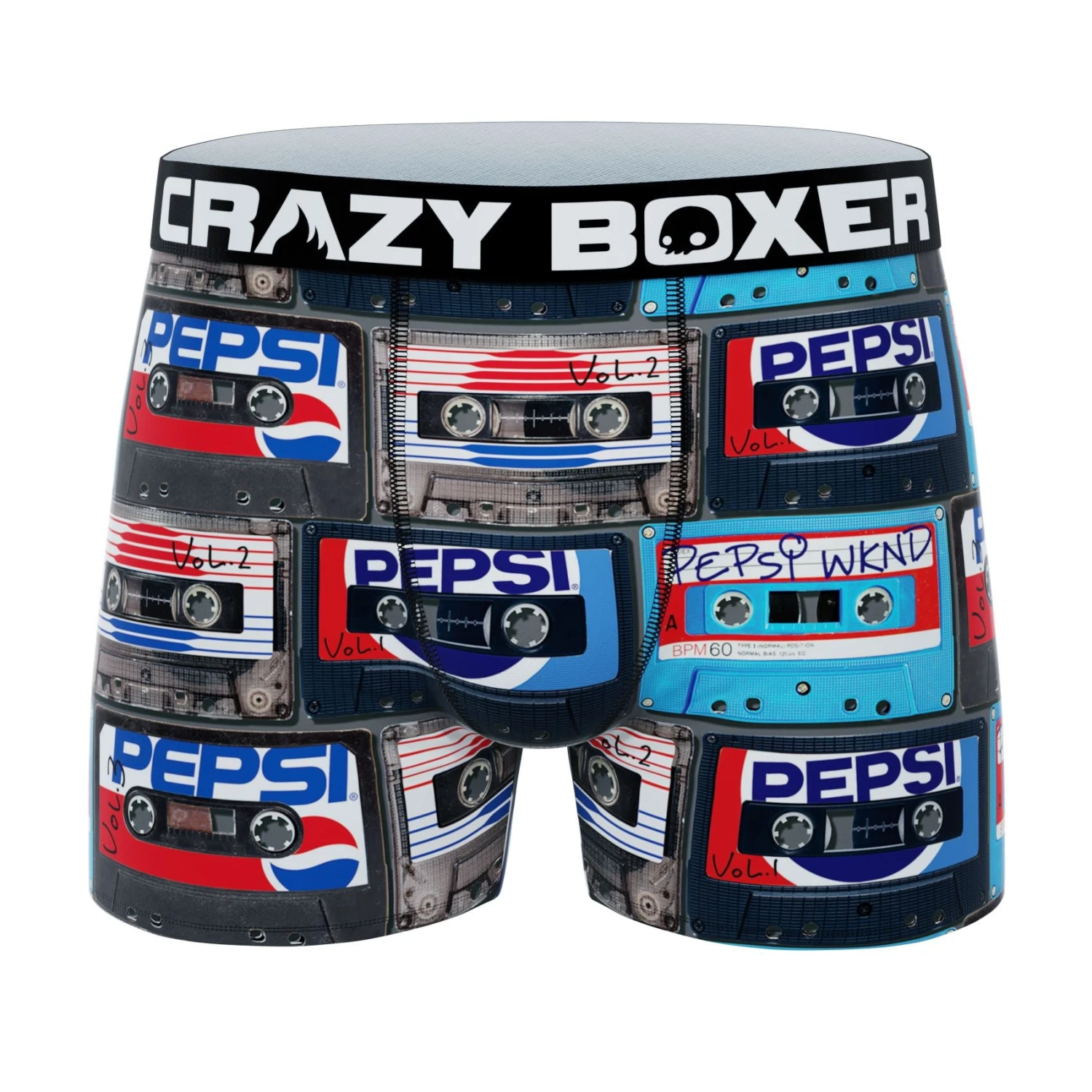 CRAZYBOXER Pepsi Tape Men's Boxer Briefs 1 CRAZYBOXER Pepsi Tape Men's Boxer Briefs