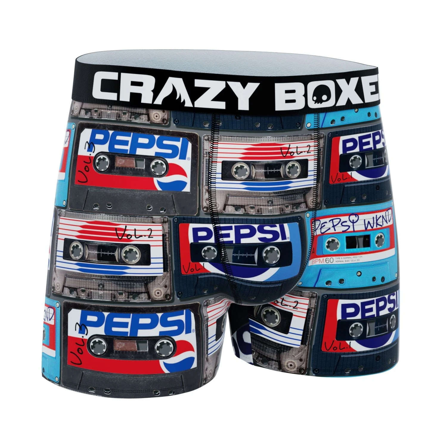 CRAZYBOXER Pepsi Tape Men's Boxer Briefs 3 CRAZYBOXER Pepsi Tape Men's Boxer Briefs - Image 3