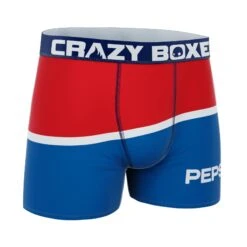 CRAZYBOXER Pepsi Wave Men's Boxer Briefs -Crazy Boxer CBPEP0101WAVE 3