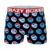CRAZYBOXER Pepsi Men's Boxer Briefs (5 Pack)