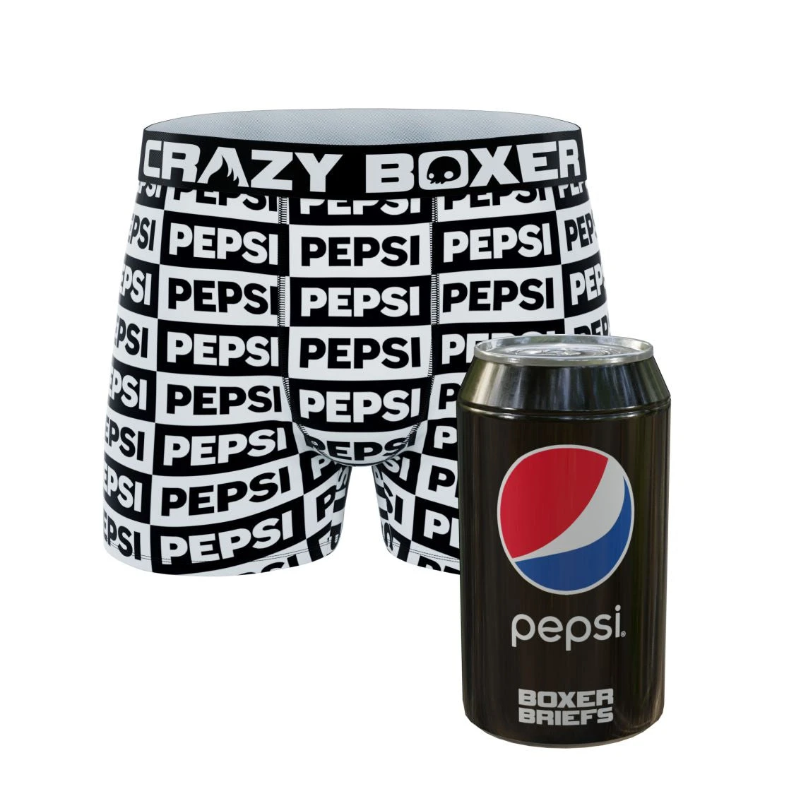 CRAZYBOXER Pepsi Zero Men's Boxer Briefs (Creative Packaging) 1 CRAZYBOXER Pepsi Zero Men's Boxer Briefs (Creative Packaging)