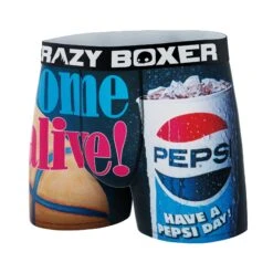 CRAZYBOXER Pepsi Come Alive! & Basketball Men's Boxer Briefs -Crazy Boxer CBPEP01BASK 4
