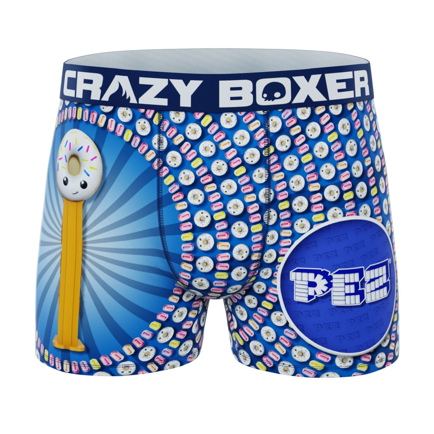 CRAZYBOXER Pez Donut & Candy Men's Boxer Briefs 1 CRAZYBOXER Pez Donut & Candy Men's Boxer Briefs