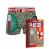 CRAZYBOXER PEZ Santa Men's Boxer Briefs (Creative Packaging)