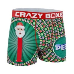 CRAZYBOXER PEZ Santa Men's Boxer Briefs (Creative Packaging) -Crazy Boxer CBPEZ01SANTN 3