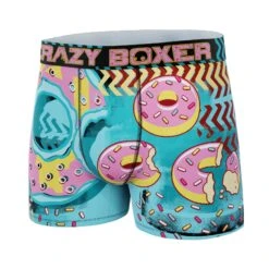 Men's Boxer Briefs - Colorful - Donuts -Crazy Boxer CBPOS01DONU 4