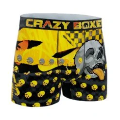 Men's Boxer Briefs - Colorful - Skulls 6 Men's Boxer Briefs - Colorful - Skulls -Crazy Boxer CBPOS01SKUL 3