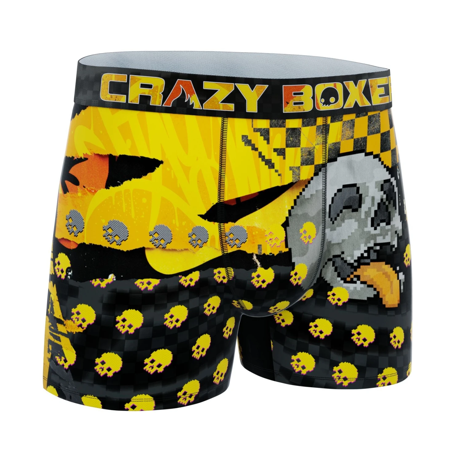 Men's Boxer Briefs - Colorful - Skulls 3 Men's Boxer Briefs - Colorful - Skulls - Image 3