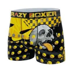 Men's Boxer Briefs - Colorful - Skulls 7 Men's Boxer Briefs - Colorful - Skulls -Crazy Boxer CBPOS01SKUL 4