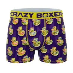 CRAZYBOXER Animals Flamingo Men's Boxer Briefs (2 Pack) -Crazy Boxer CBPOS01X2A5 3