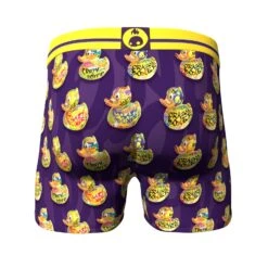 Men's 3-Pack Boxer Briefs - Animals - Flamingo Donut And Duck -Crazy Boxer CBPOS01X3A5 9