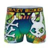 Men's 5-Pack Boxer Briefs - Colorful - Skulls And Donuts
