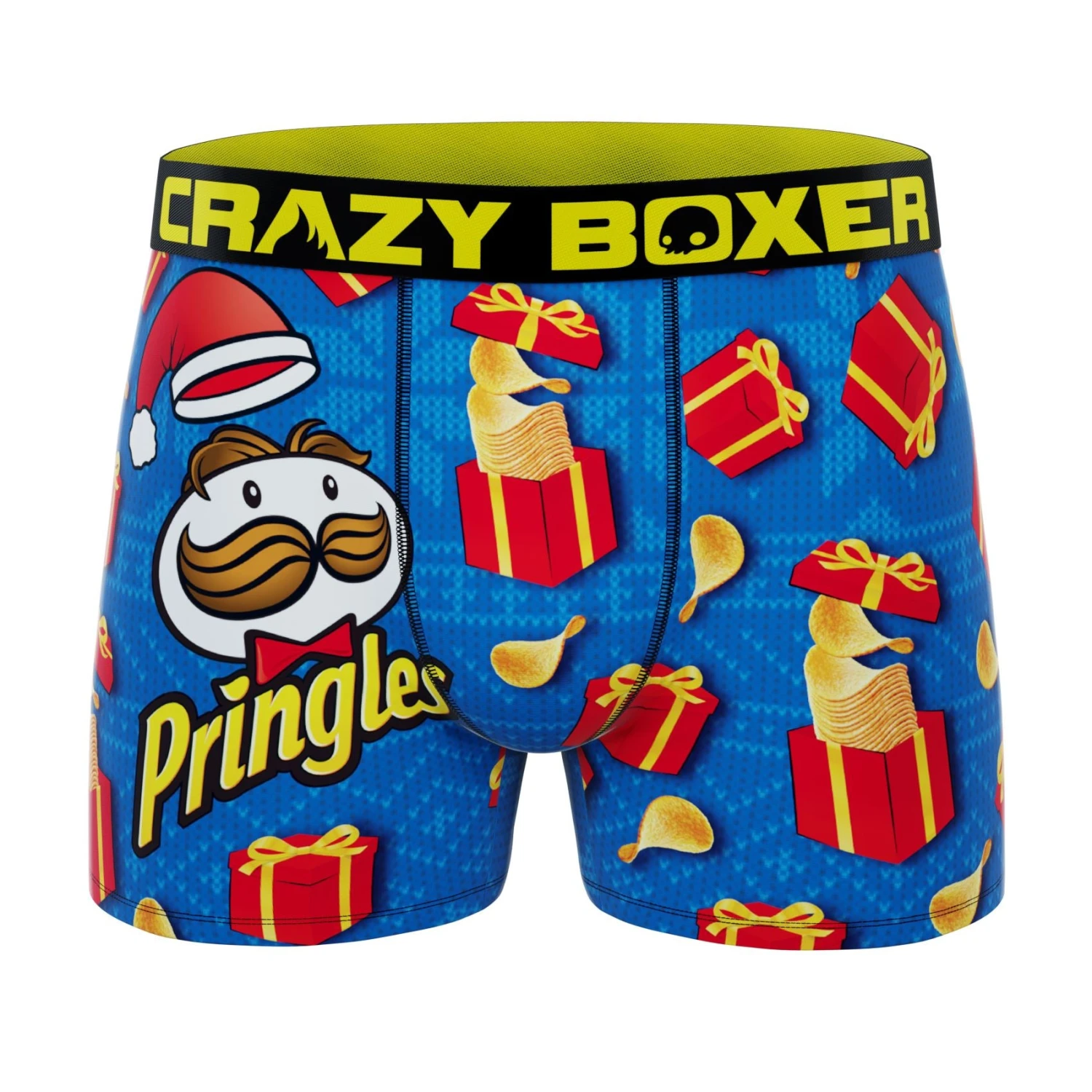 CRAZYBOXER Pringles XMAS Men's Boxer Briefs (3 Pack) 2 CRAZYBOXER Pringles XMAS Men's Boxer Briefs (3 Pack) - Image 2