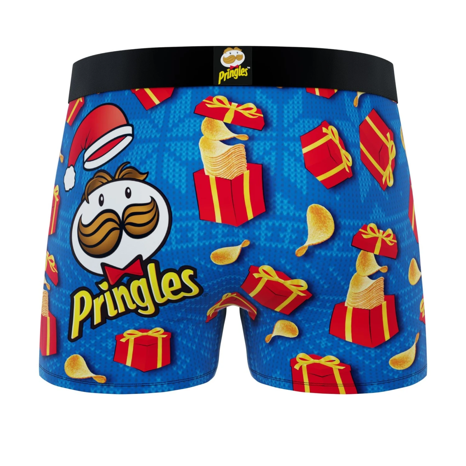 CRAZYBOXER Pringles XMAS Men's Boxer Briefs (3 Pack) 3 CRAZYBOXER Pringles XMAS Men's Boxer Briefs (3 Pack) - Image 3