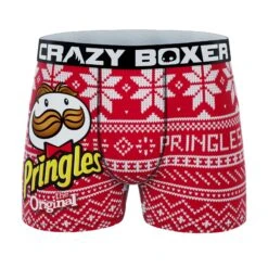CRAZYBOXER Pringles XMAS Men's Boxer Briefs (3 Pack) 12 CRAZYBOXER Pringles XMAS Men's Boxer Briefs (3 Pack) -Crazy Boxer CBPRG0101X3A1 8