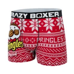 Men's Boxer Briefs - PRINGLES - Pringles Xmas -Crazy Boxer CBPRG01PRI2 4