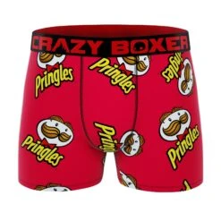 CRAZYBOXER Pringles Faces Men's Boxer Briefs