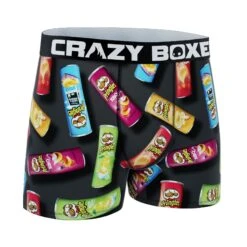 CRAZYBOXER Pringles Tubes Men's Boxer Briefs -Crazy Boxer CBPRI0101TUBE 3