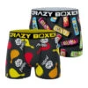 CRAZYBOXER Pringles Men's Boxer Briefs (2 Pack)