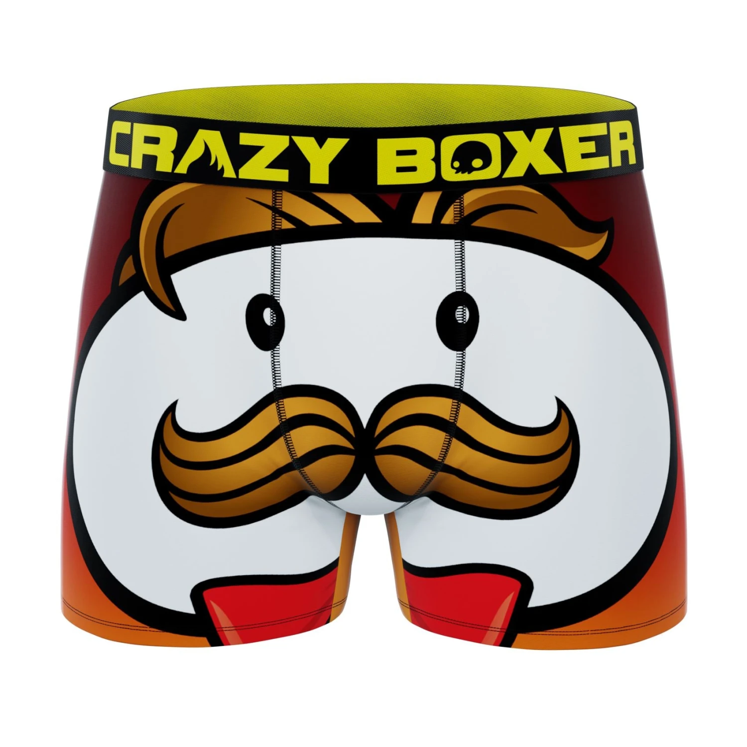 CRAZYBOXER Pringles Face Men's Boxer Briefs (Pack 2) 2 CRAZYBOXER Pringles Face Men's Boxer Briefs (Pack 2) - Image 2