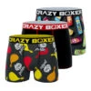 CRAZYBOXER Pringles Chips Tube Men's Boxer Briefs (3 Pack)