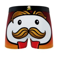 CRAZYBOXER Pringles Face Men's Boxer Briefs (3 Pack) -Crazy Boxer CBPRI0101X3A5 9