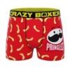 CRAZYBOXER Pringles Chips And Logo Men's Boxer Briefs