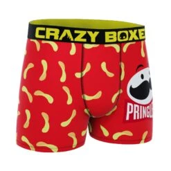CRAZYBOXER Pringles Chips And Logo Men's Boxer Briefs 6 CRAZYBOXER Pringles Chips And Logo Men's Boxer Briefs -Crazy Boxer CBPRI0102PLAC 3