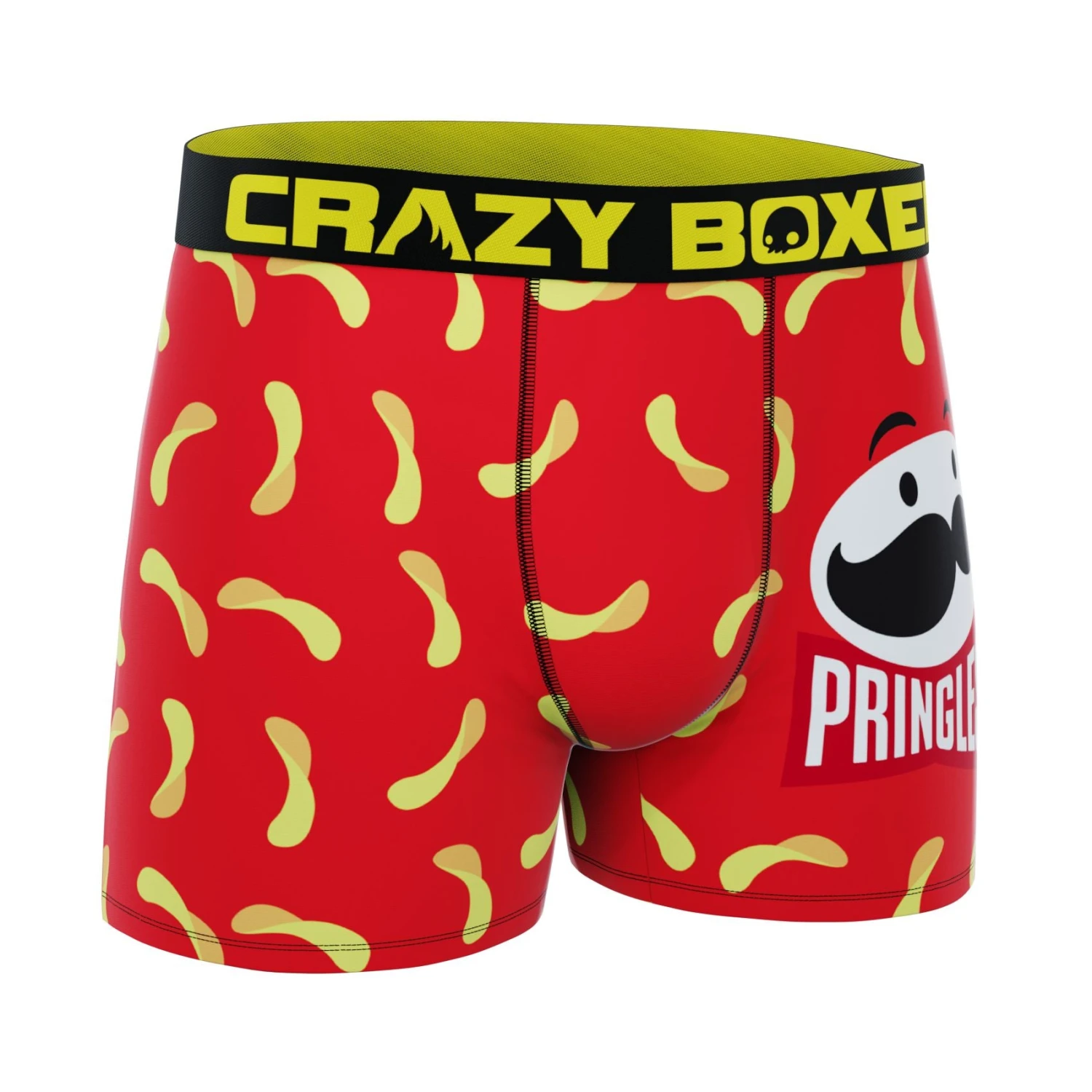 CRAZYBOXER Pringles Chips And Logo Men's Boxer Briefs 3 CRAZYBOXER Pringles Chips And Logo Men's Boxer Briefs - Image 3