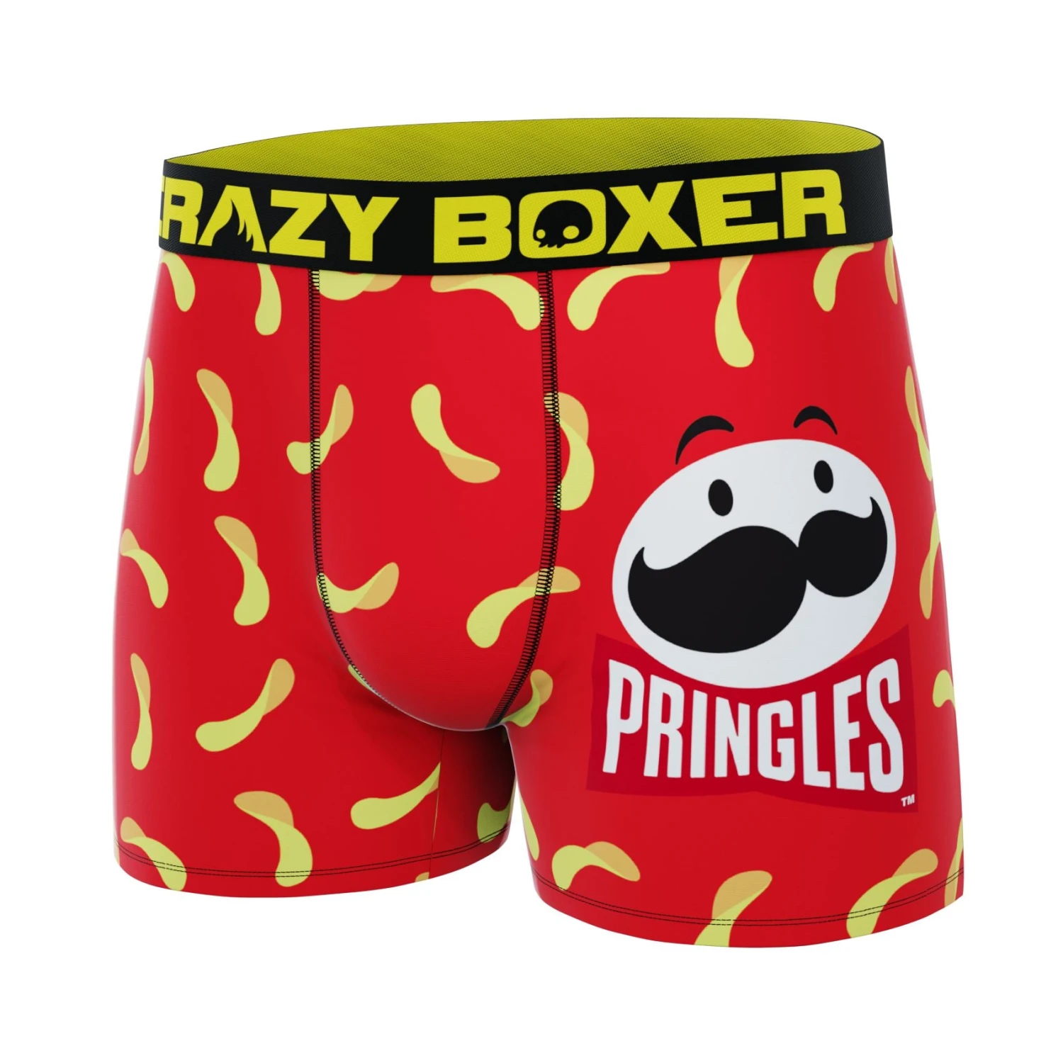 CRAZYBOXER Pringles Chips And Logo Men's Boxer Briefs 4 CRAZYBOXER Pringles Chips And Logo Men's Boxer Briefs - Image 4