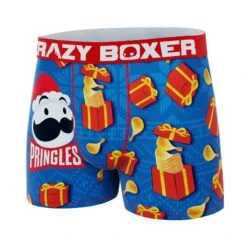 CRAZYBOXER Pringles Gifting Holidays Men's Boxer Briefs -Crazy Boxer CBPRI0102PRIX 4