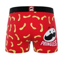 CRAZYBOXER Pringles Chips And Logo Men's Boxer Briefs (2 Pack) -Crazy Boxer CBPRI0102X2A2 2