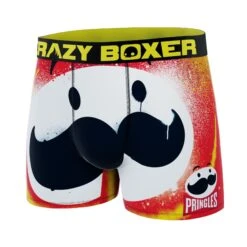 CRAZYBOXER Pringles Chips And Logo Big Men's Boxer Briefs -Crazy Boxer CBPRI01BIGG 4