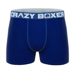 CRAZYBOXER Classic Blue Ice Men's Boxer Briefs