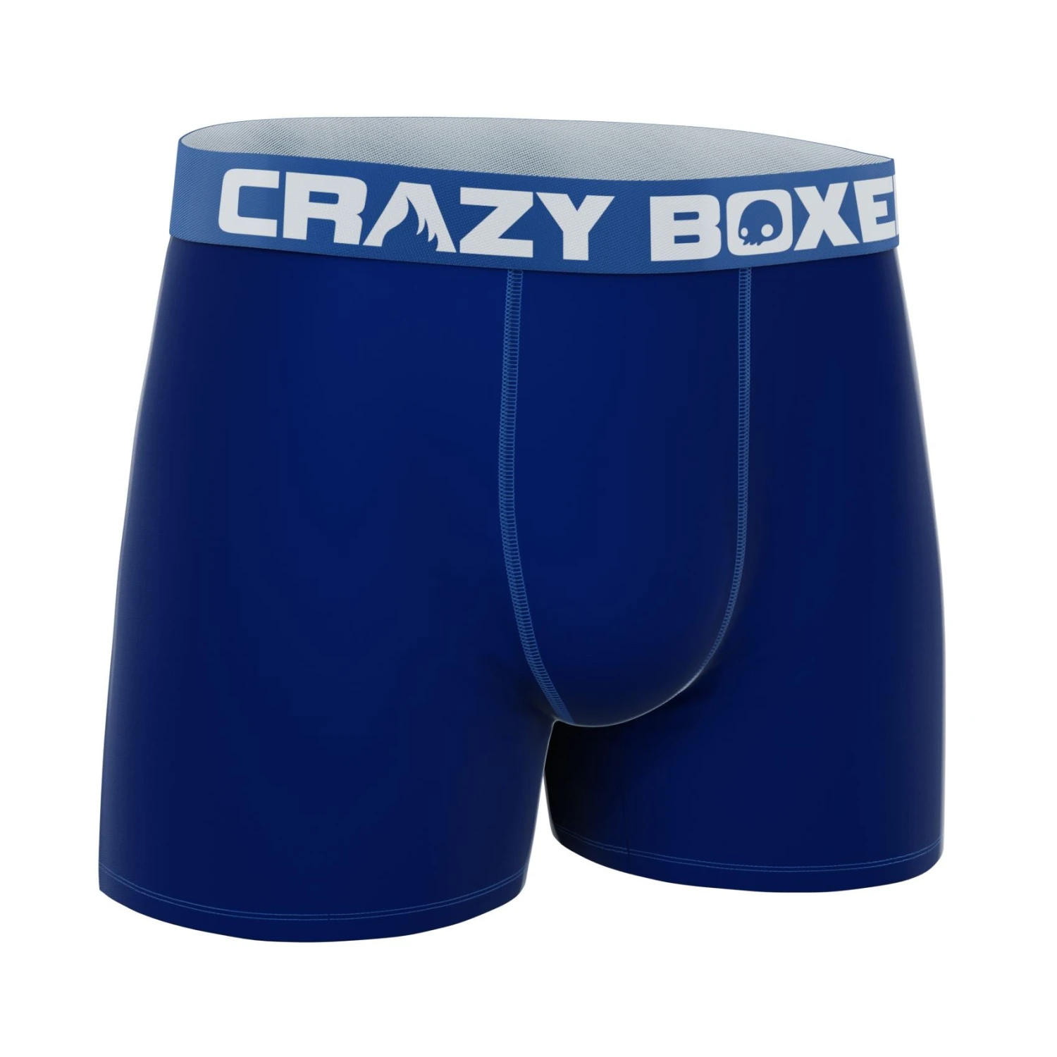 CRAZYBOXER Classic Blue Ice Men's Boxer Briefs 3 CRAZYBOXER Classic Blue Ice Men's Boxer Briefs - Image 3