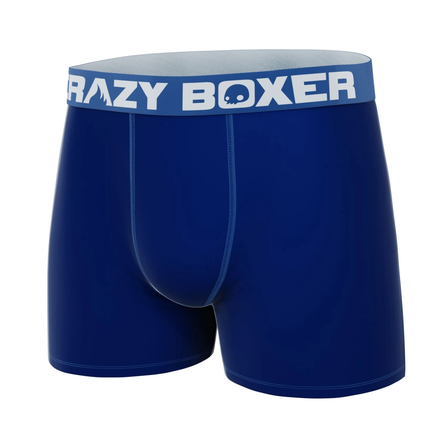 CRAZYBOXER Classic Blue Ice Men's Boxer Briefs 4 CRAZYBOXER Classic Blue Ice Men's Boxer Briefs - Image 4