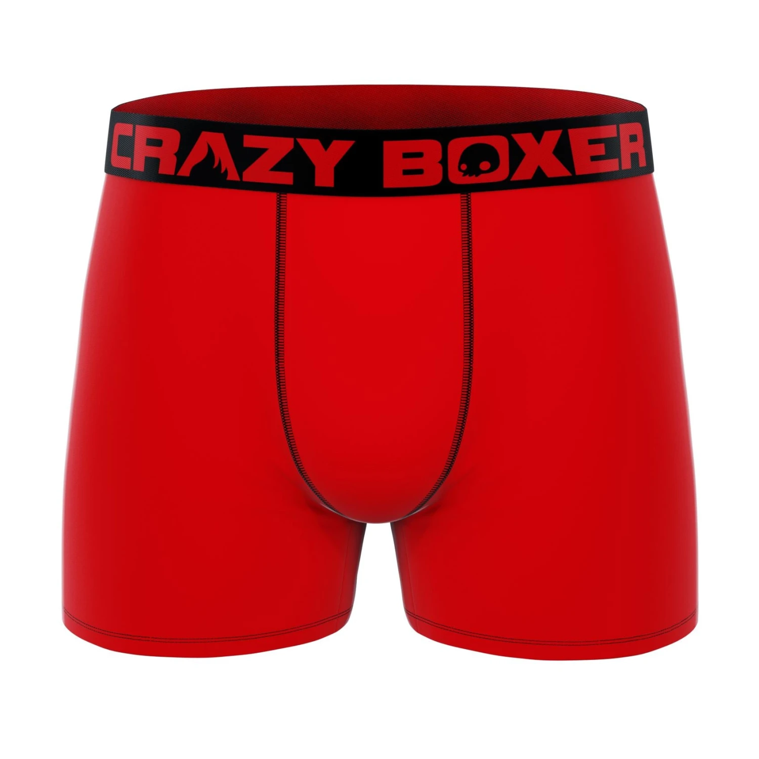 CRAZYBOXER Classic Red Men's Boxer Briefs 1 CRAZYBOXER Classic Red Men's Boxer Briefs