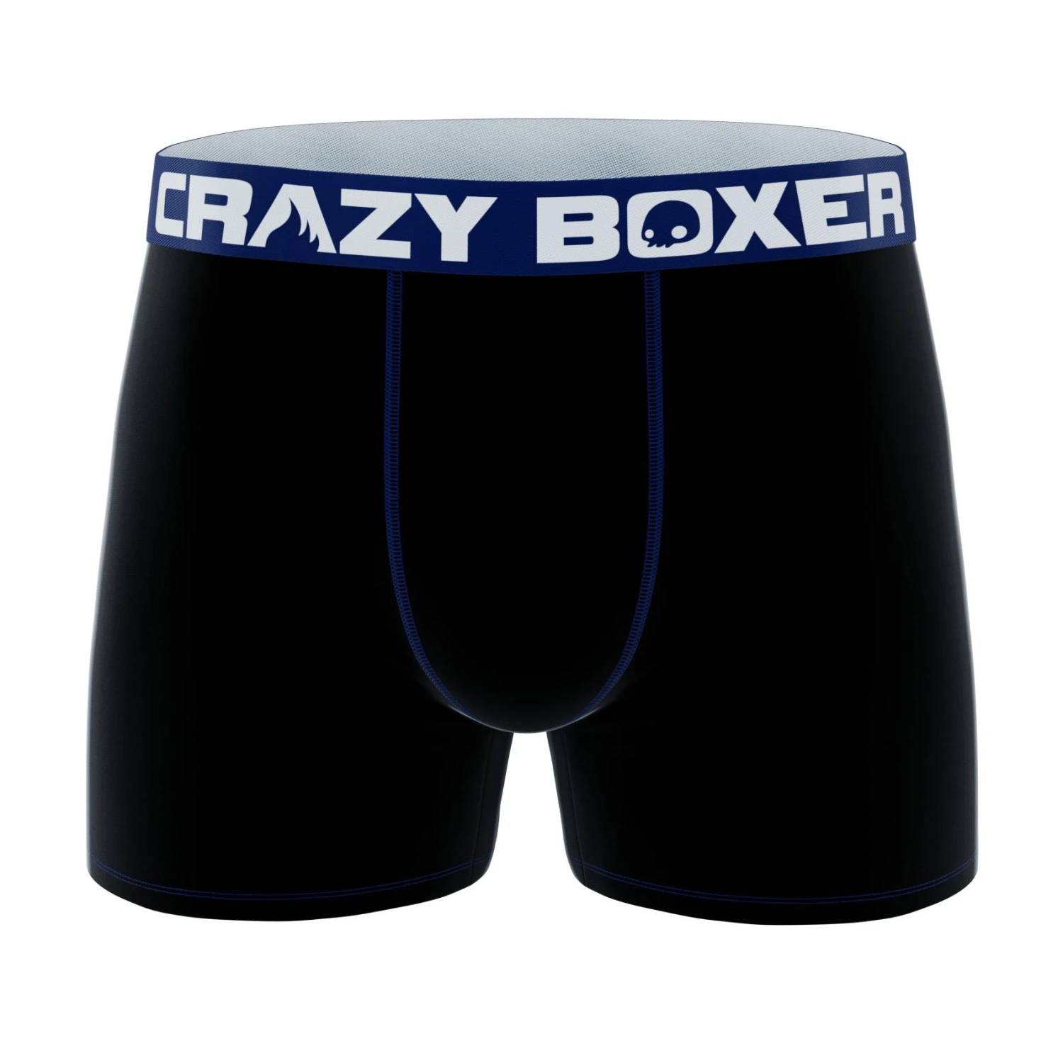 CRAZYBOXER Classic Black Blue Men's Boxer Briefs 1 CRAZYBOXER Classic Black Blue Men's Boxer Briefs