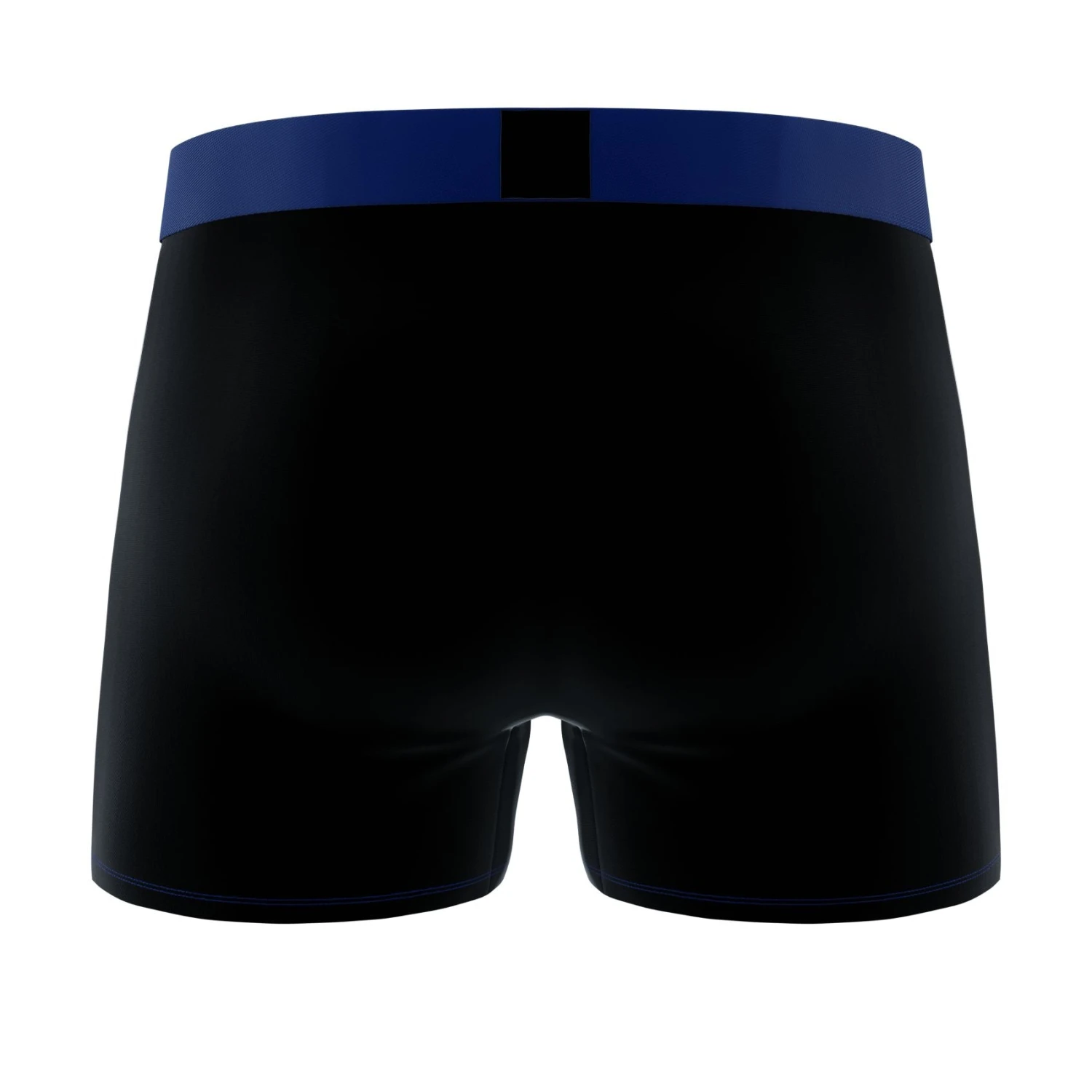 CRAZYBOXER Classic Black Blue Men's Boxer Briefs 2 CRAZYBOXER Classic Black Blue Men's Boxer Briefs - Image 2