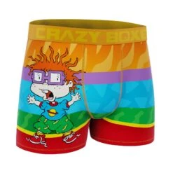 CRAZYBOXER Rugrats Pride Men's Boxer Briefs -Crazy Boxer CBRUG0102CHUK 3