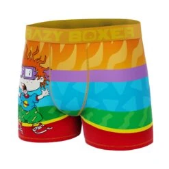 CRAZYBOXER Rugrats Pride Men's Boxer Briefs -Crazy Boxer CBRUG0102CHUK 4