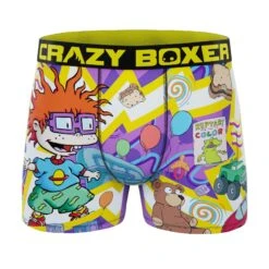 CRAZYBOXER Rugrats Living RoomMen's Boxer Briefs