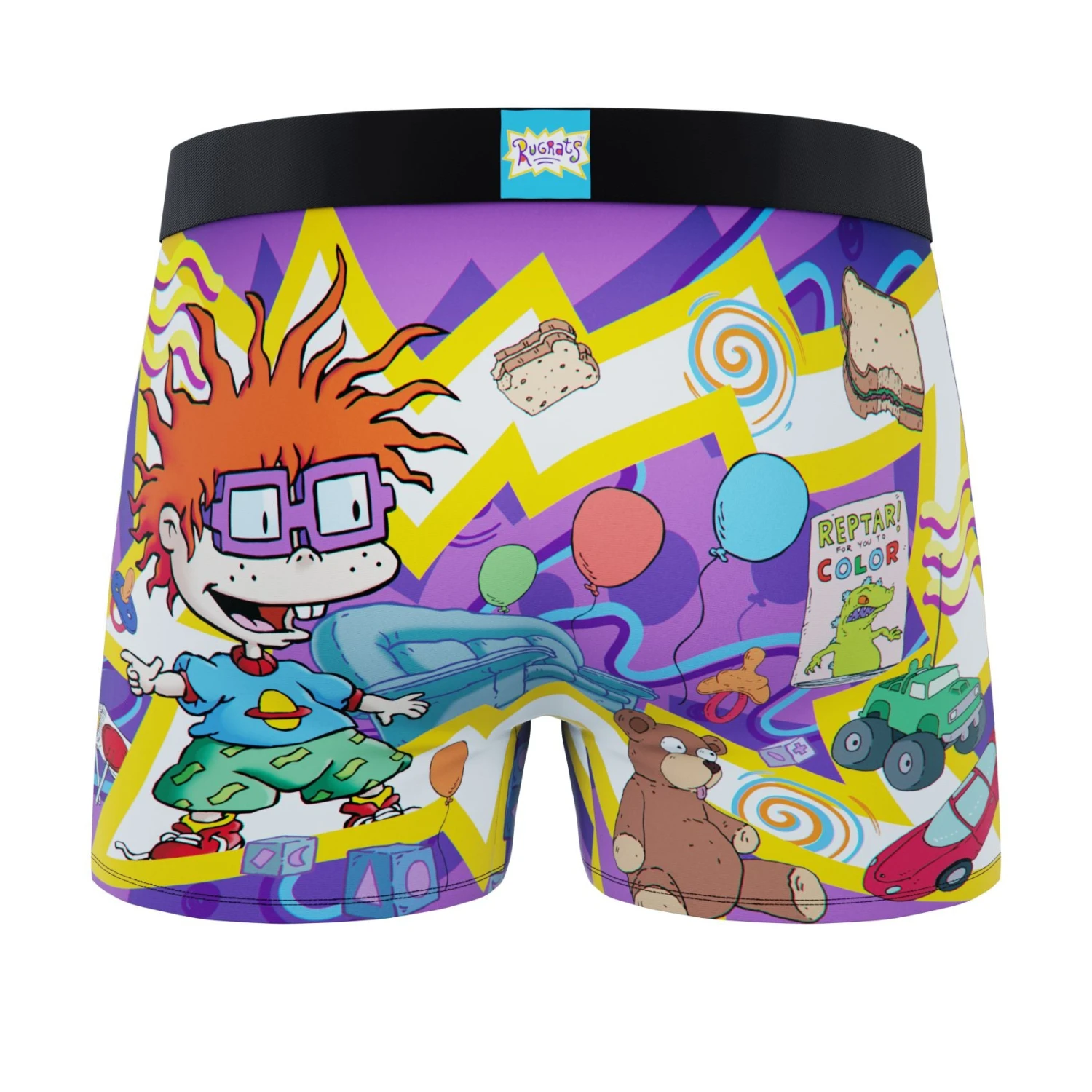 CRAZYBOXER Rugrats Living RoomMen's Boxer Briefs 2 CRAZYBOXER Rugrats Living RoomMen's Boxer Briefs - Image 2