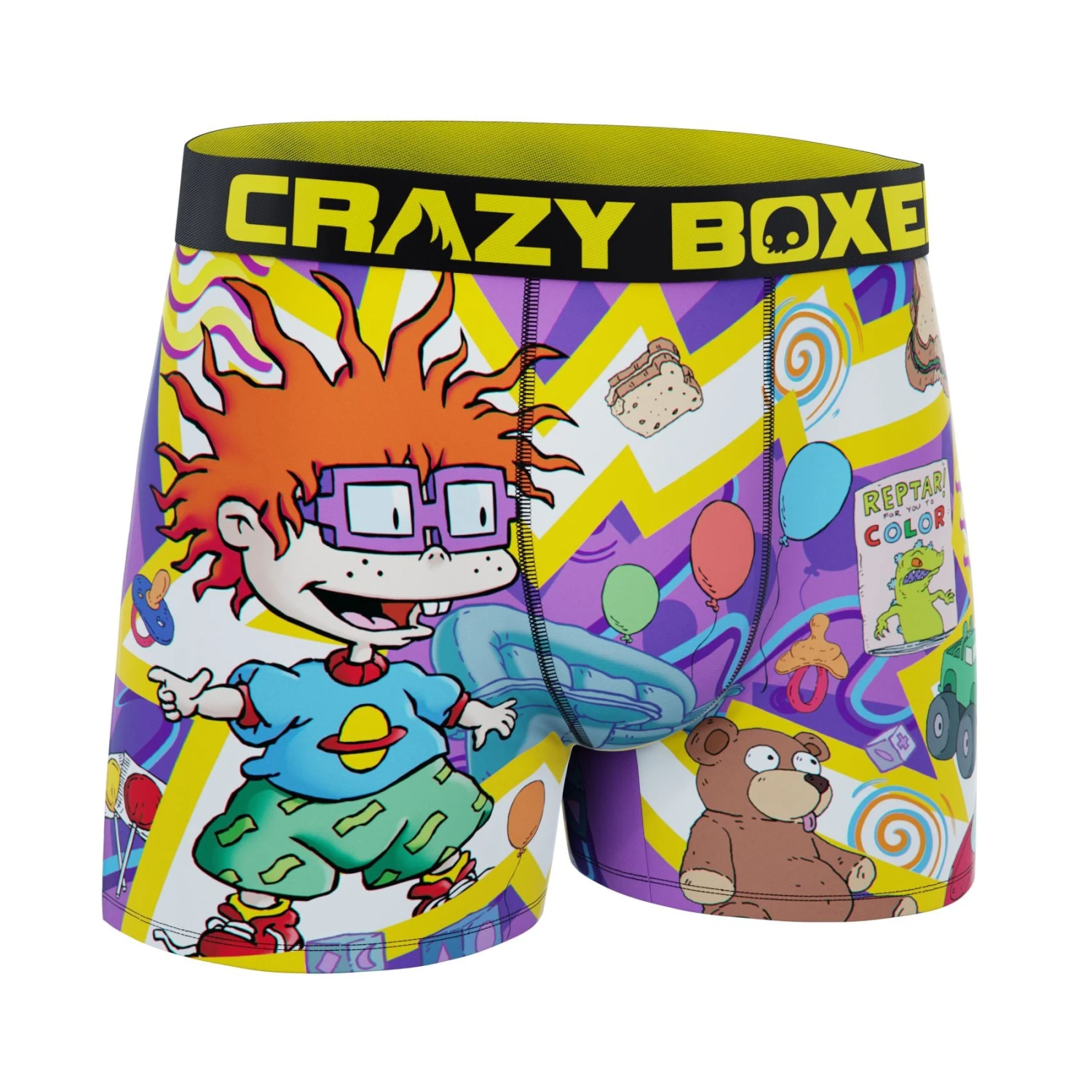 CRAZYBOXER Rugrats Living RoomMen's Boxer Briefs 3 CRAZYBOXER Rugrats Living RoomMen's Boxer Briefs - Image 3
