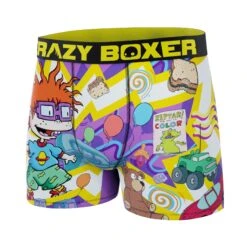 CRAZYBOXER Rugrats Living RoomMen's Boxer Briefs 7 CRAZYBOXER Rugrats Living RoomMen's Boxer Briefs -Crazy Boxer CBRUG01CANA 4