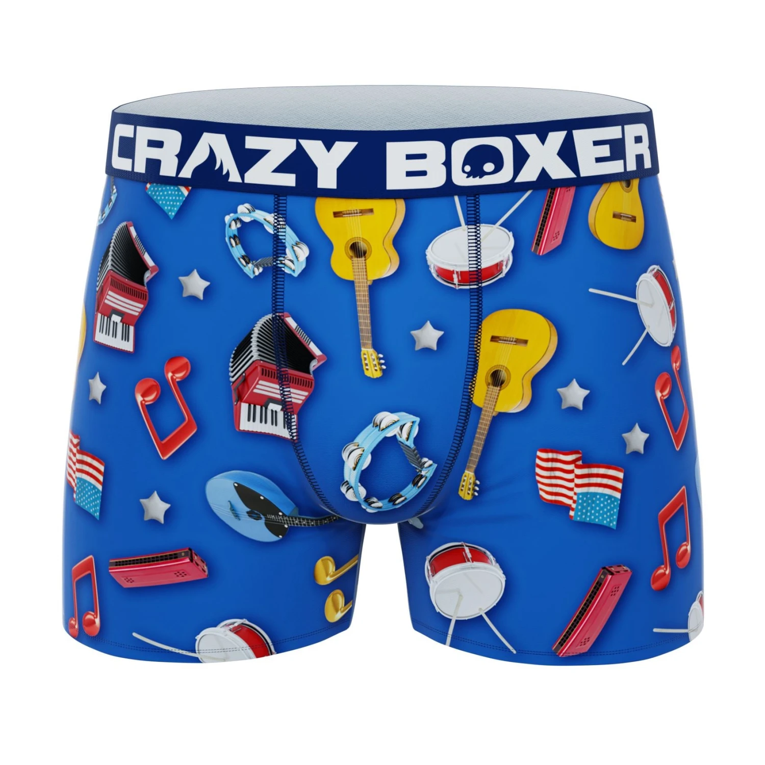 CRAZYBOXER American Culture Men's Boxer Briefs 1 CRAZYBOXER American Culture Men's Boxer Briefs