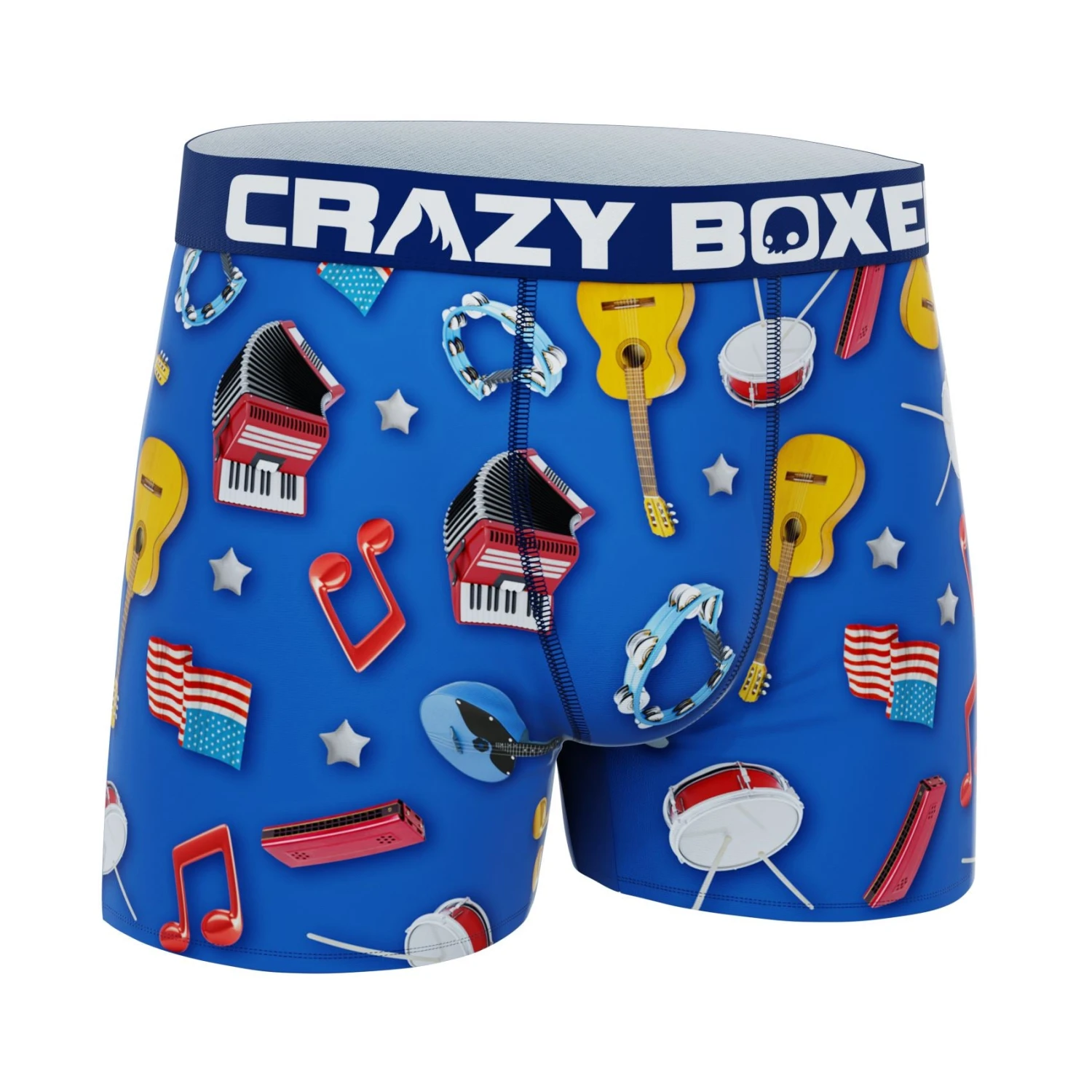 CRAZYBOXER American Culture Men's Boxer Briefs 3 CRAZYBOXER American Culture Men's Boxer Briefs - Image 3