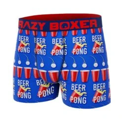 CRAZYBOXER Beer Men's Boxer Briefs -Crazy Boxer CBSEA0101BEER 4